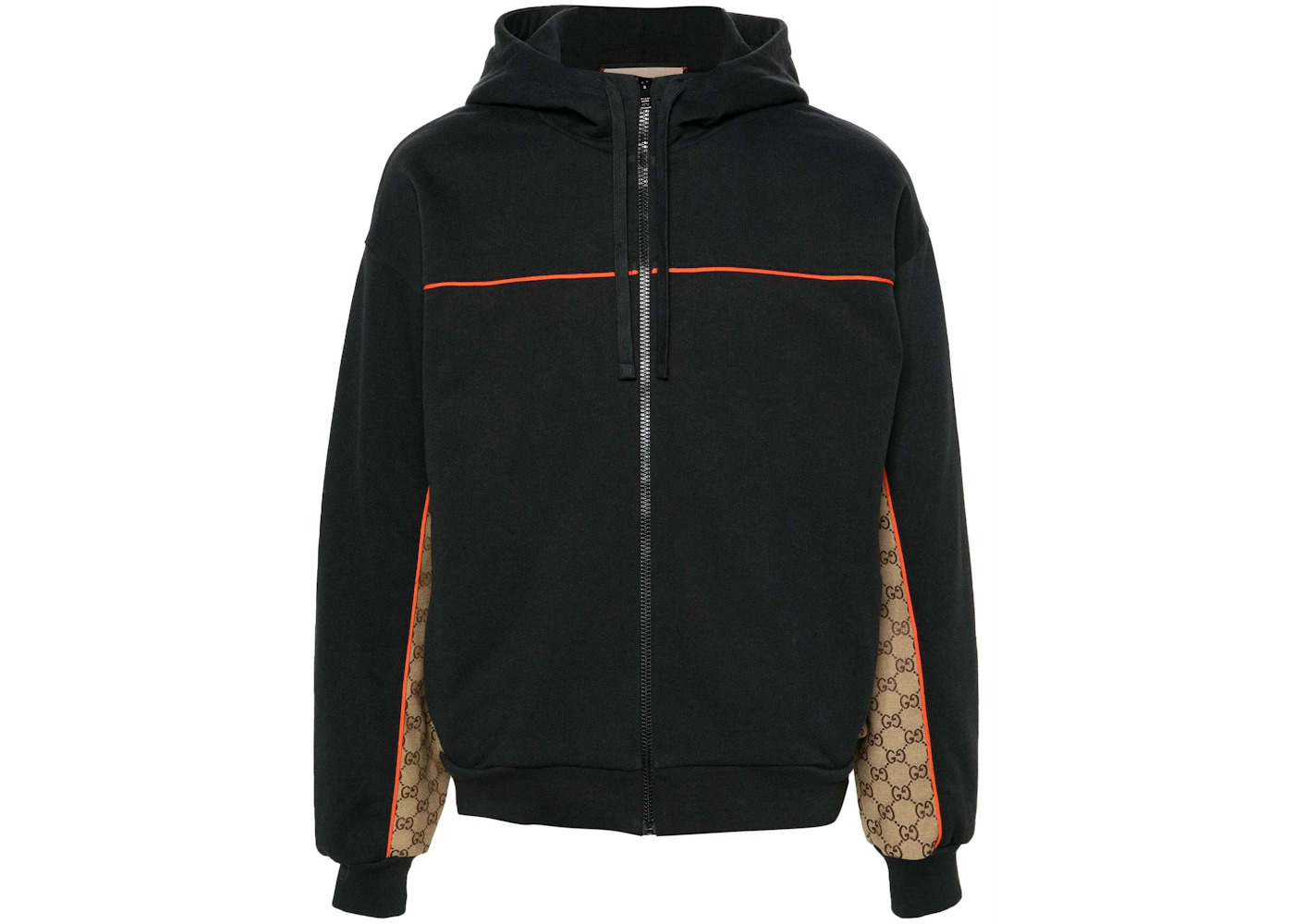 Gucci Contrast Insert Jacket Black - 1
