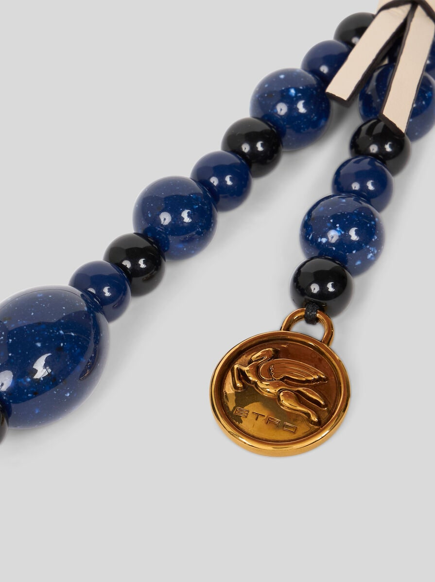 CHARM WITH MARBLES AND PEGASO MEDALLION - 3