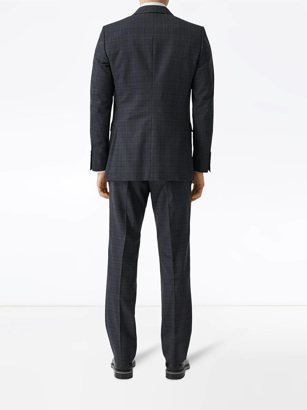 English Fit checked suit - 5