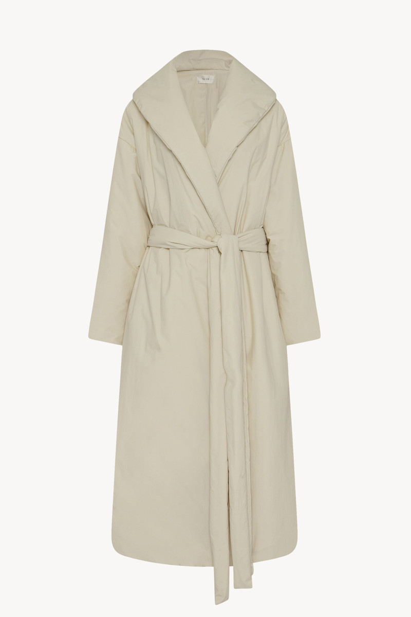 Francine Coat in Silk and Nylon 1