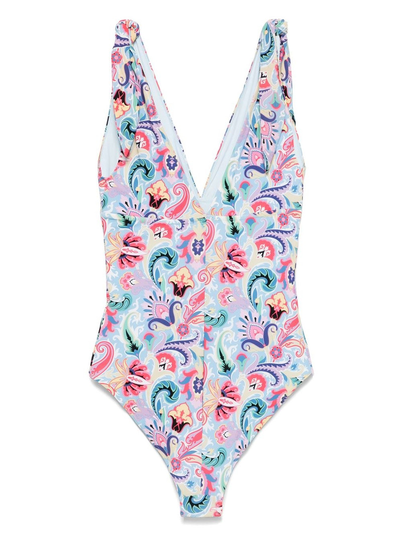 Etro paisley-print swimsuit outlook