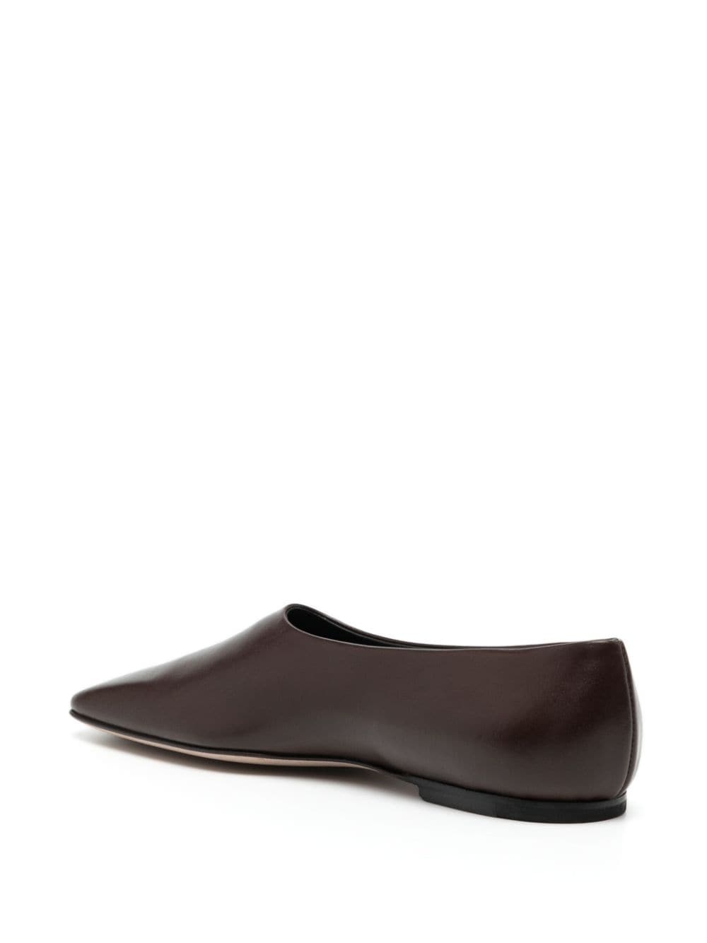 Atlas square-toe leather pumps - 3