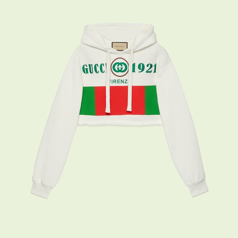 Cotton jersey sweatshirt 1