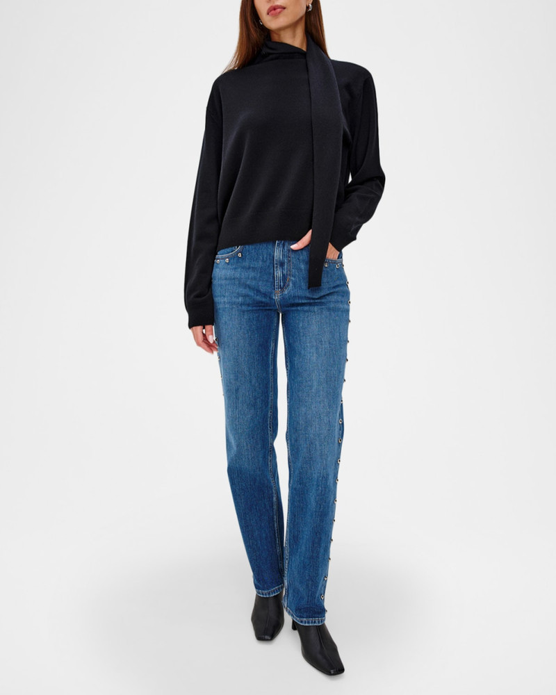 Rails Cortina Wool-Cashmere Scarf Sweater outlook