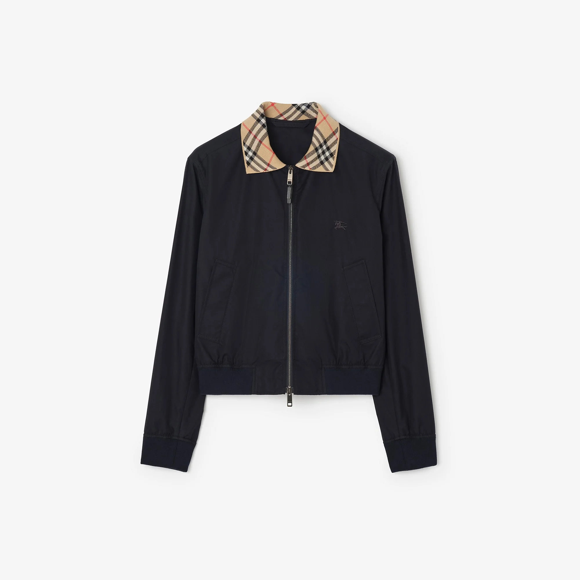 Gabardine Glenfields Bomber Jacket - 1