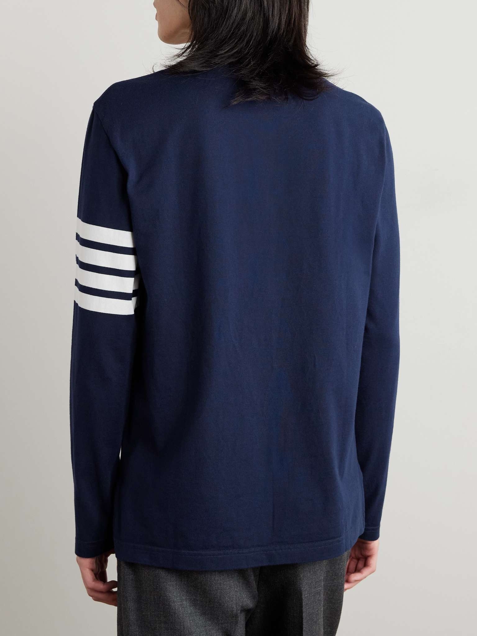 Striped Cotton-Jersey T-Shirt - 3