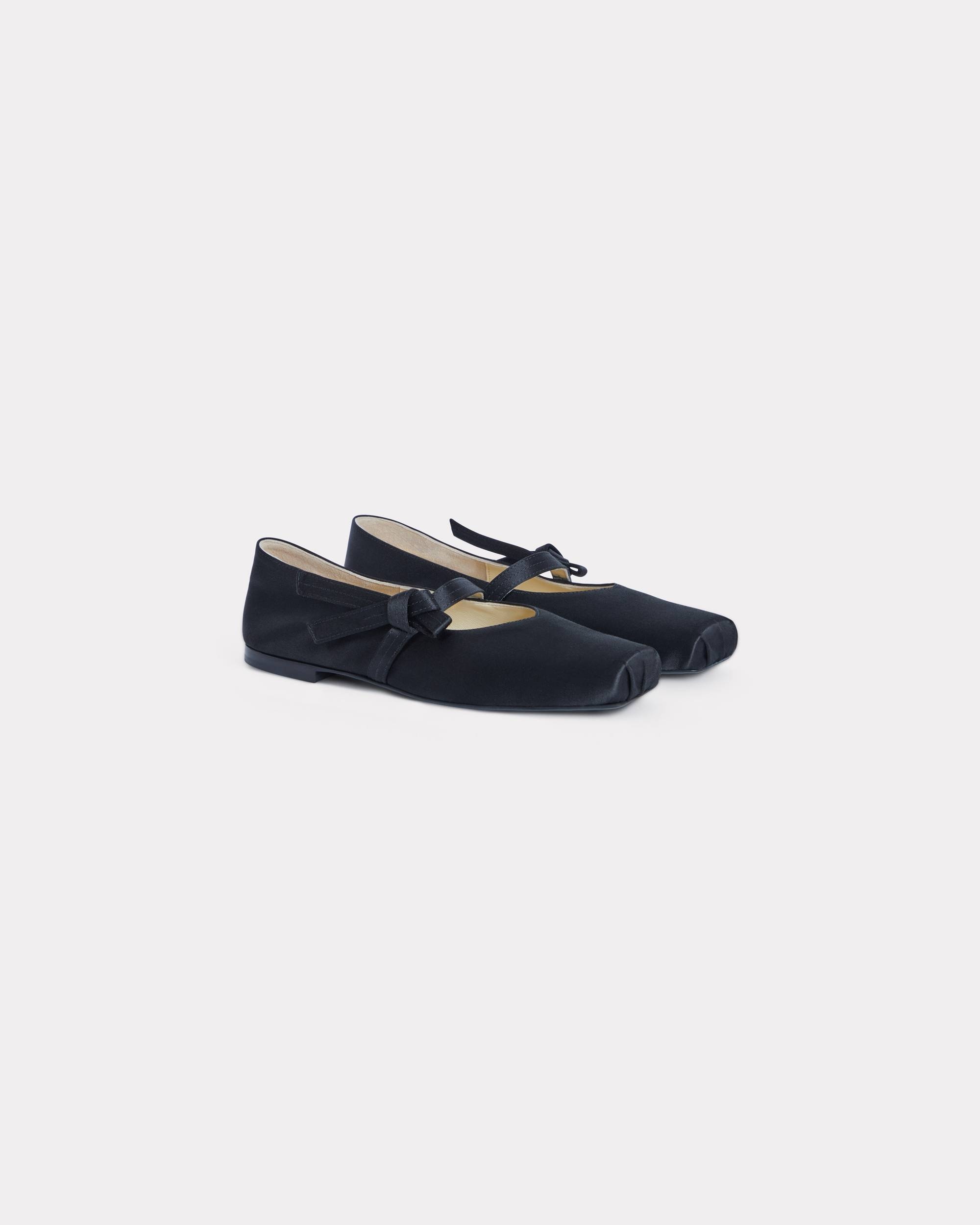 'KENZO OKI' flat ballets in viscose and silk - 3