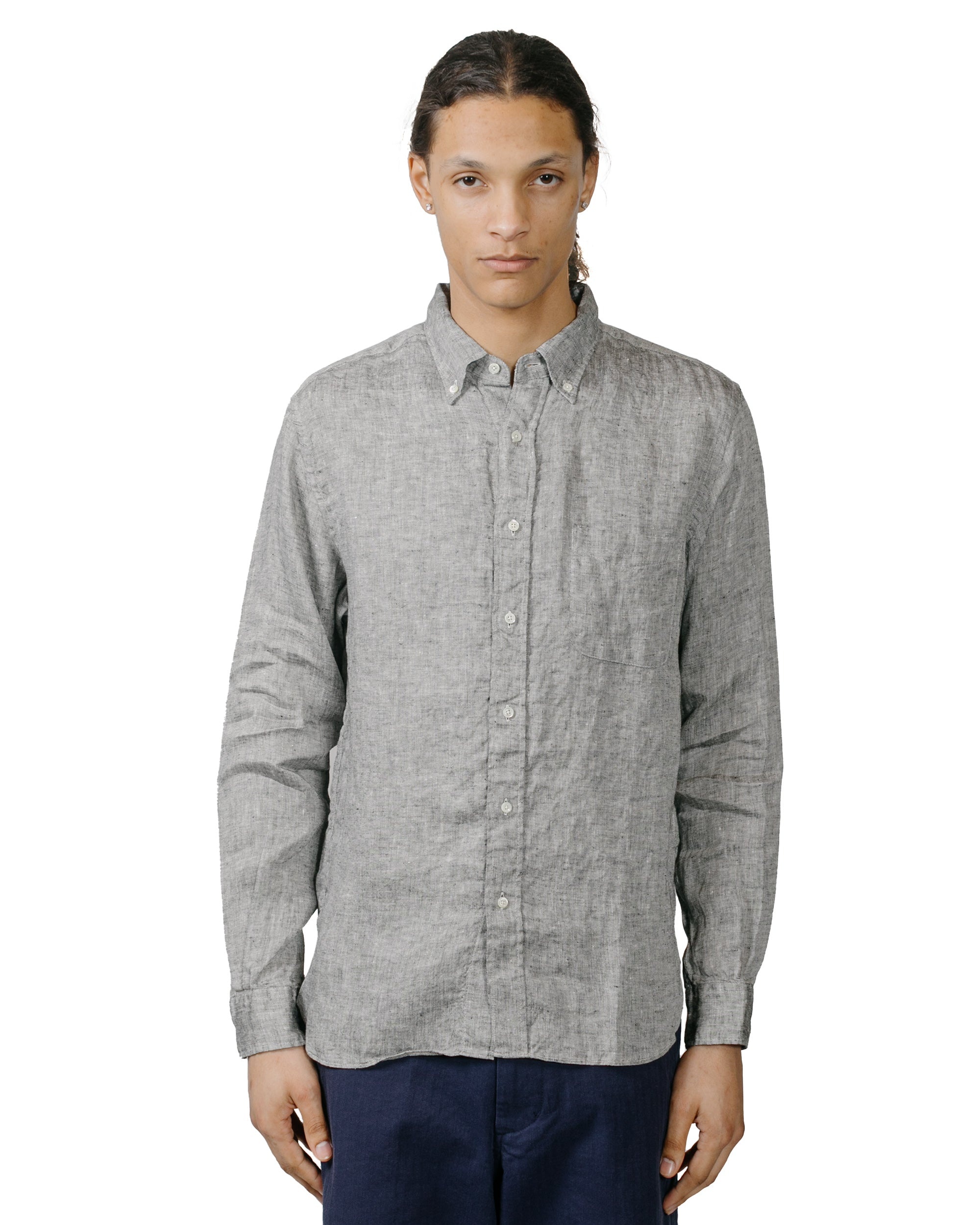 B.D. Linen Oxford Black - 2