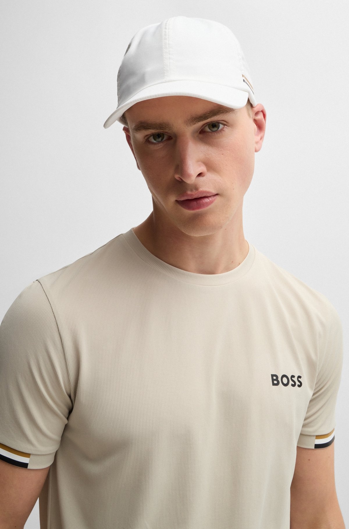 BOSS X MATTEO BERRETTINI WATER-REPELLENT CAP WITH SIGNATURE DETAILS - 5