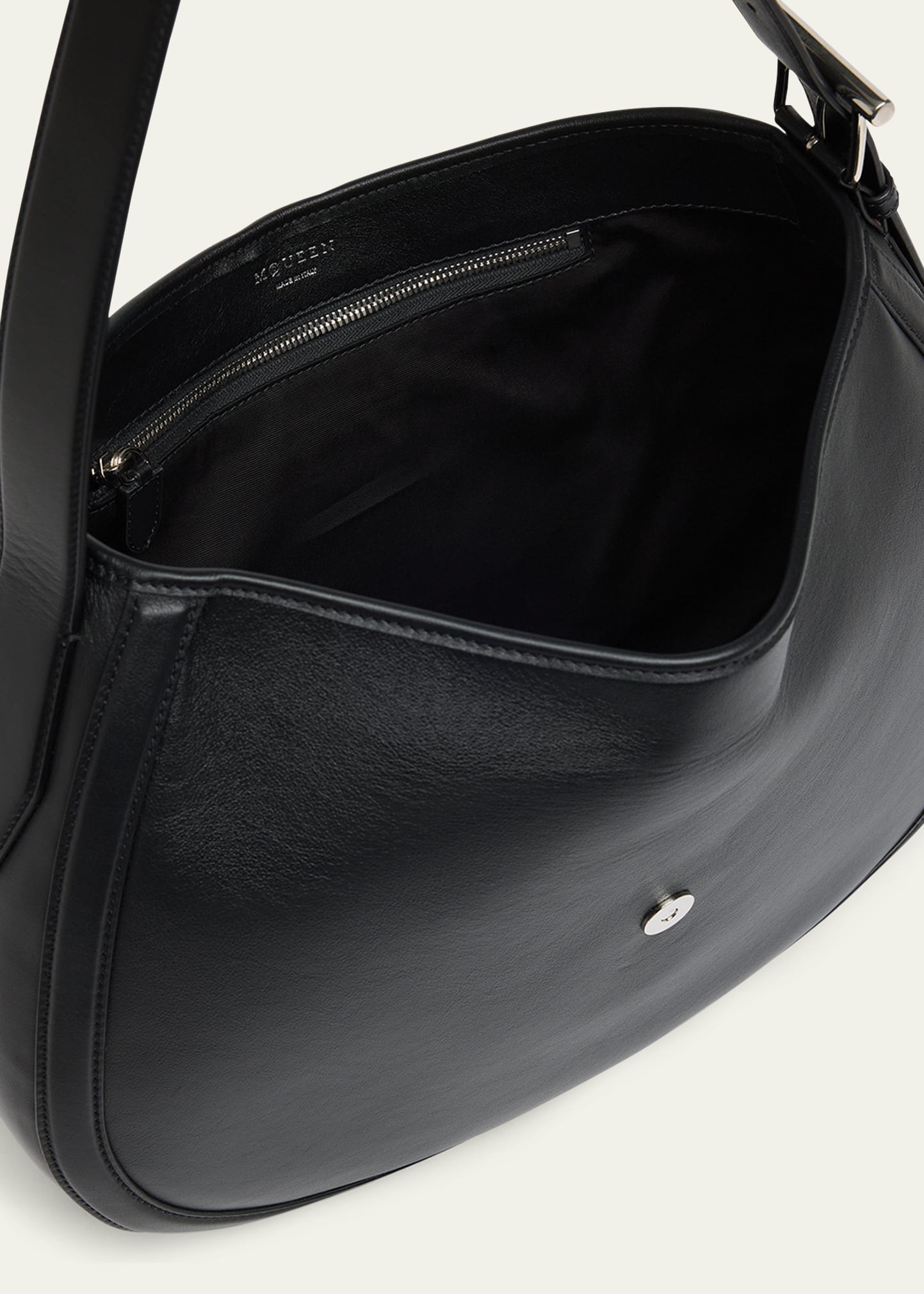T-Bar Leather Shoulder Bag - 4