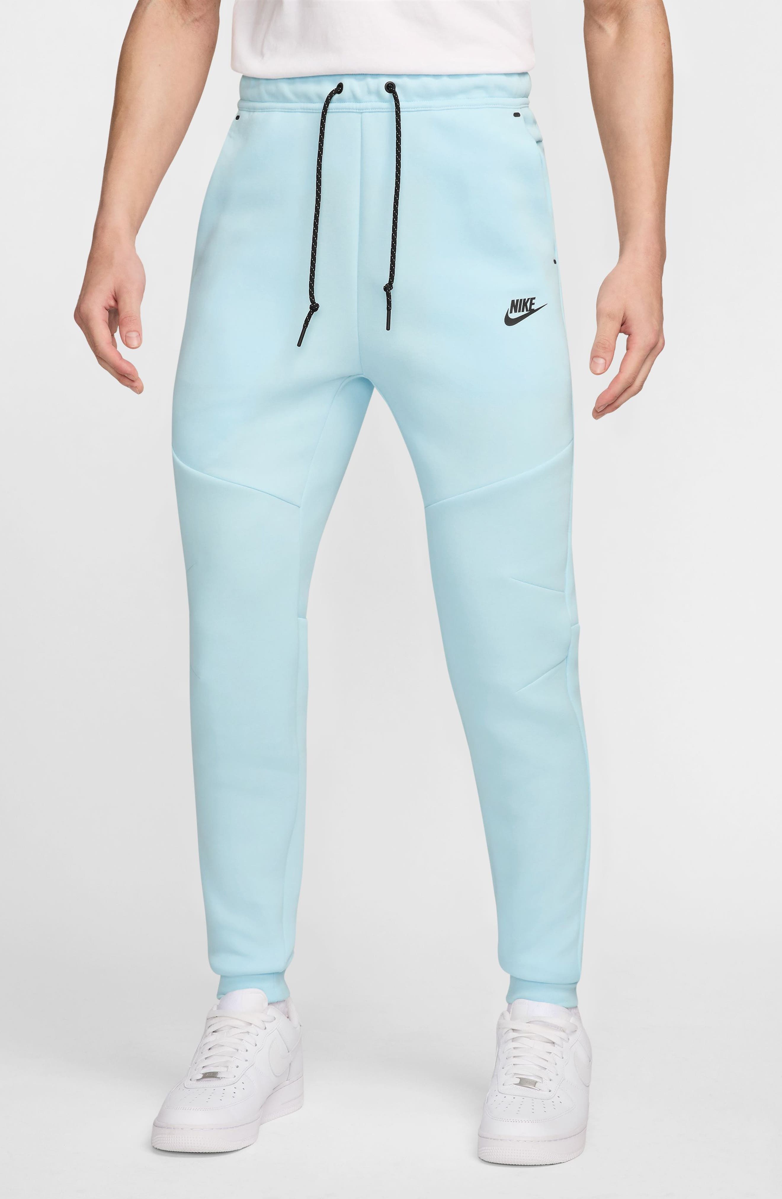 Nike Tech Fleece Joggers in Glacier Blue/Black at Nordstrom - 1