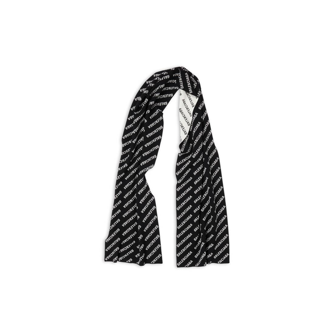 mini allover logo scarf - 1