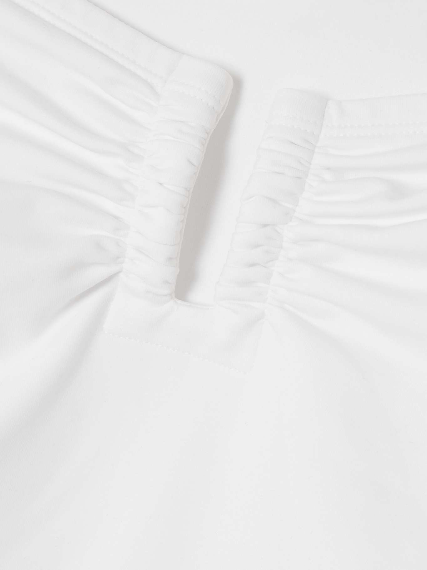 Les Essentiels Cassiopée bandeau swimsuit White - 4