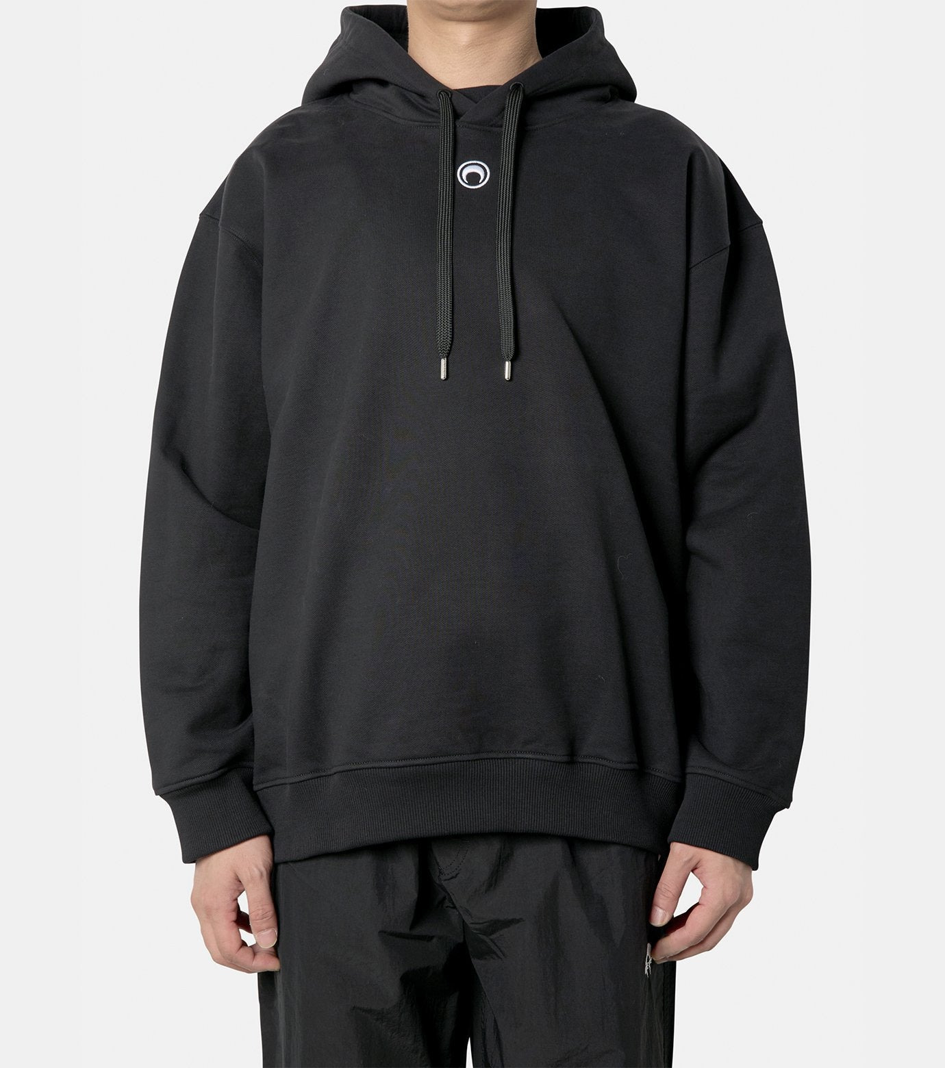 MOON LOGO FLEECE HOODIE - 2