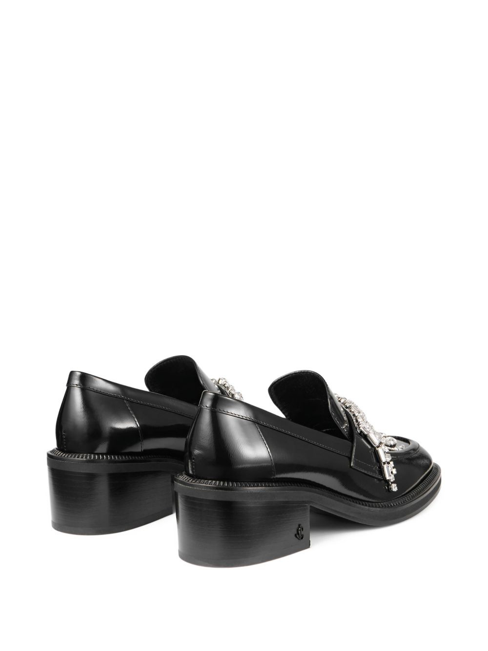 50mm Tylor crystal-embellished loafer pumps - 5