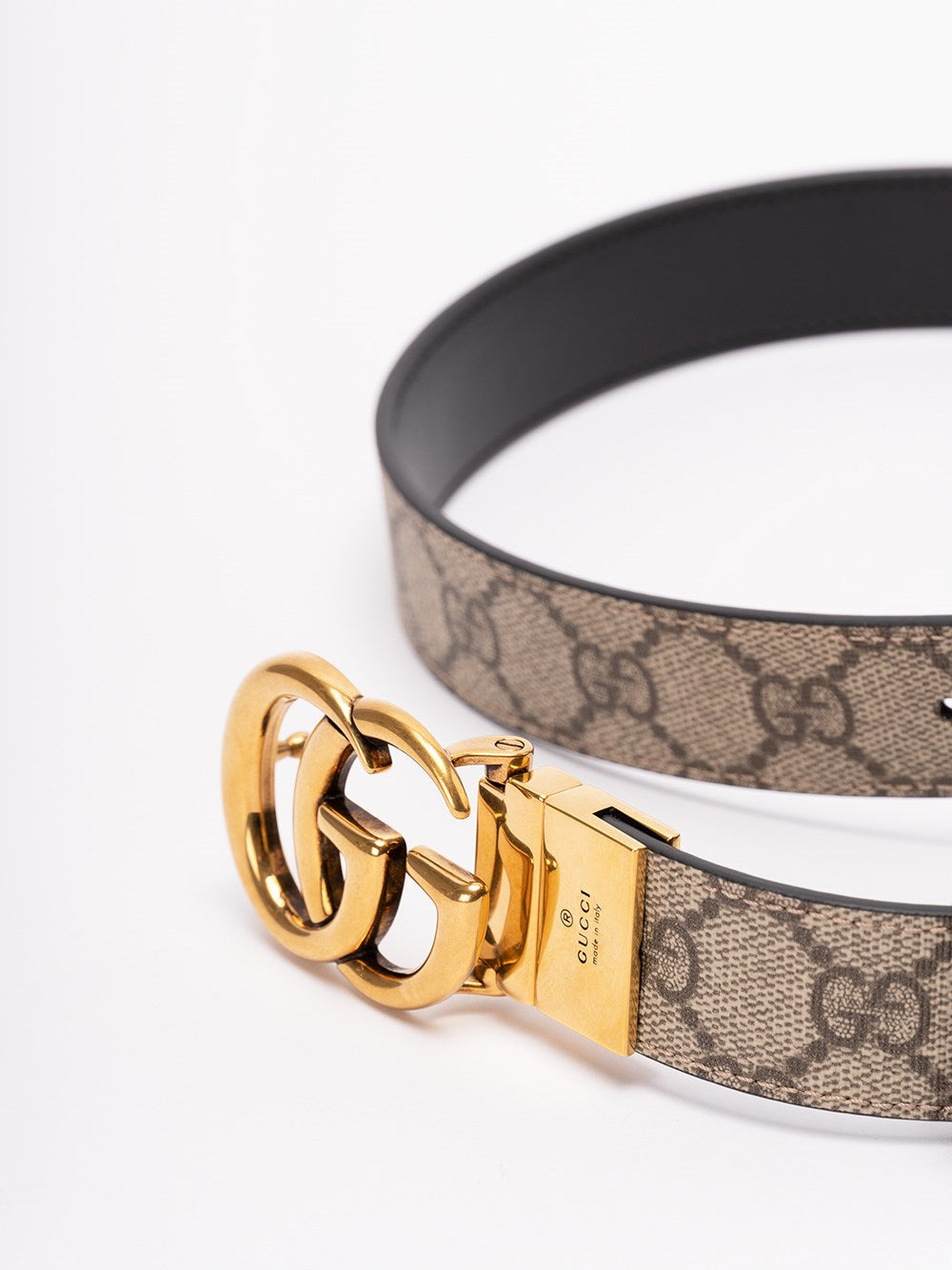 Gucci Women `Gg Marmont` Reversible Belt - 2