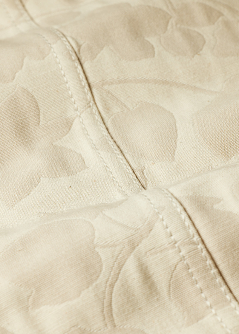 Women's Cream Floral Jacquard Jacket 5