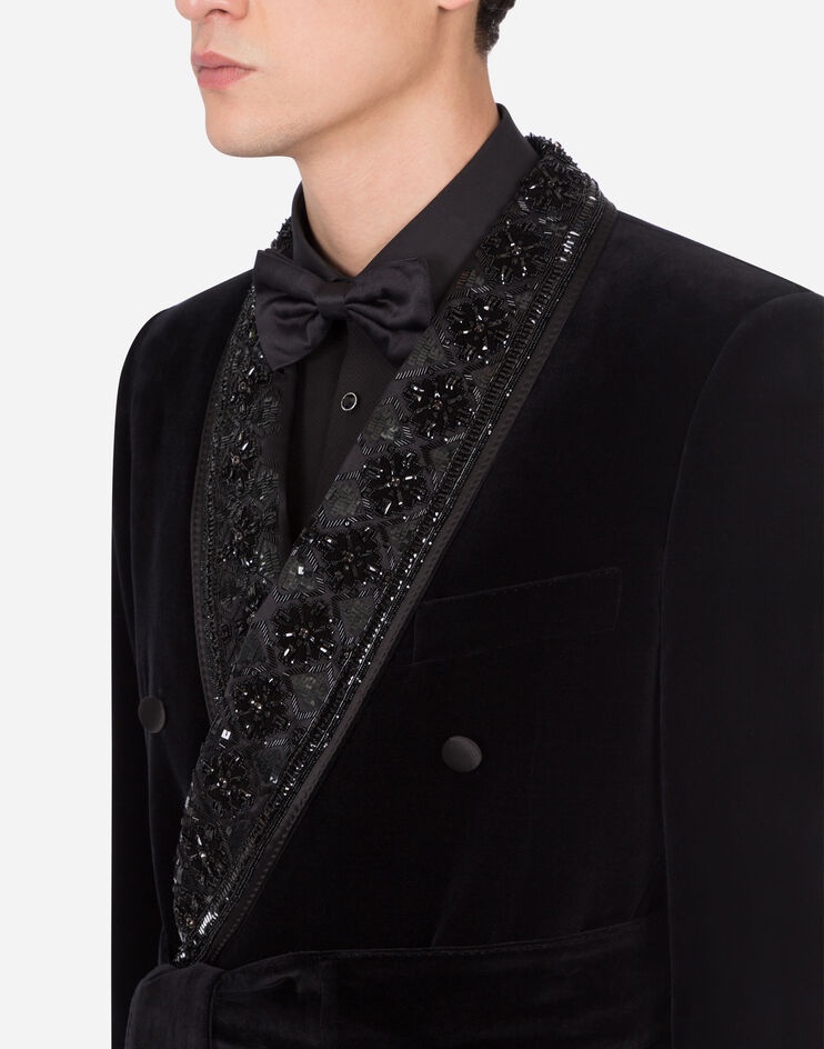 Velvet Martini-fit tuxedo jacket - 4