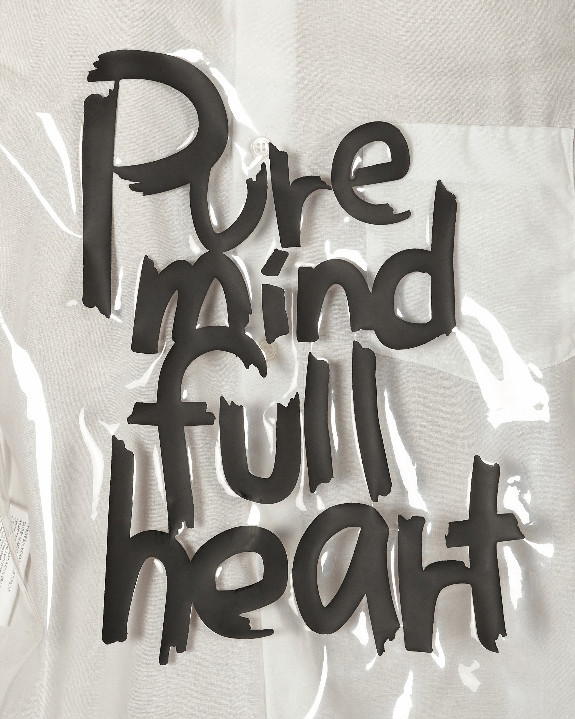 Clear Hooded Jacket White - 5