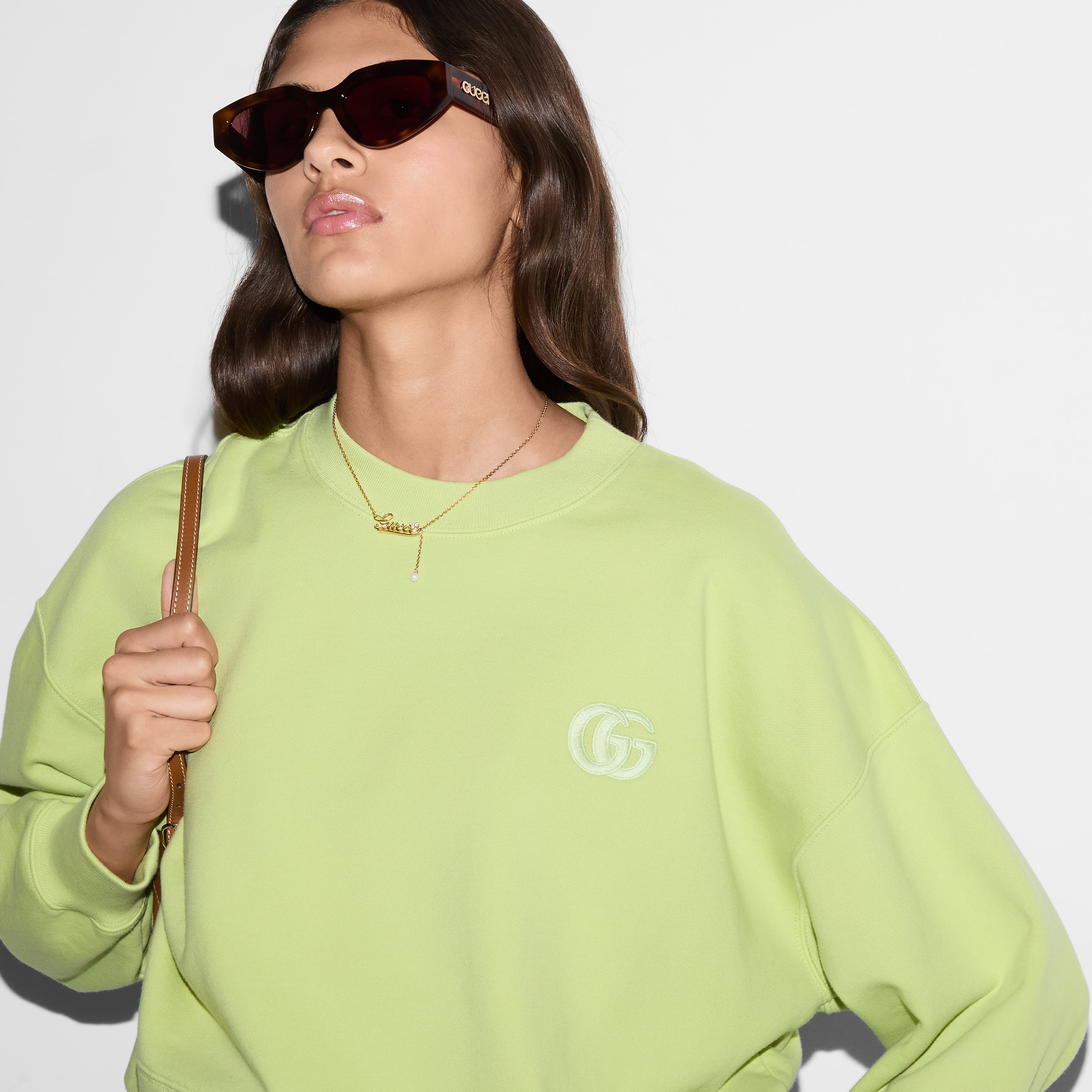 Embroidered cotton jersey sweatshirt - 5