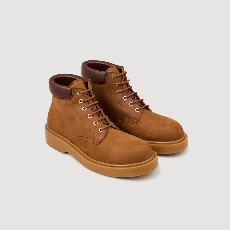 NUBUCK AND LEATHER BOOTS 3
