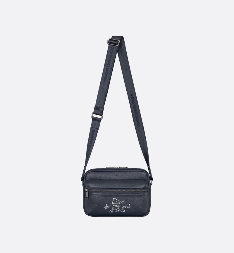 DIOR AND HYLTON NEL Rider 2.0 Zipped Messenger Bag 7