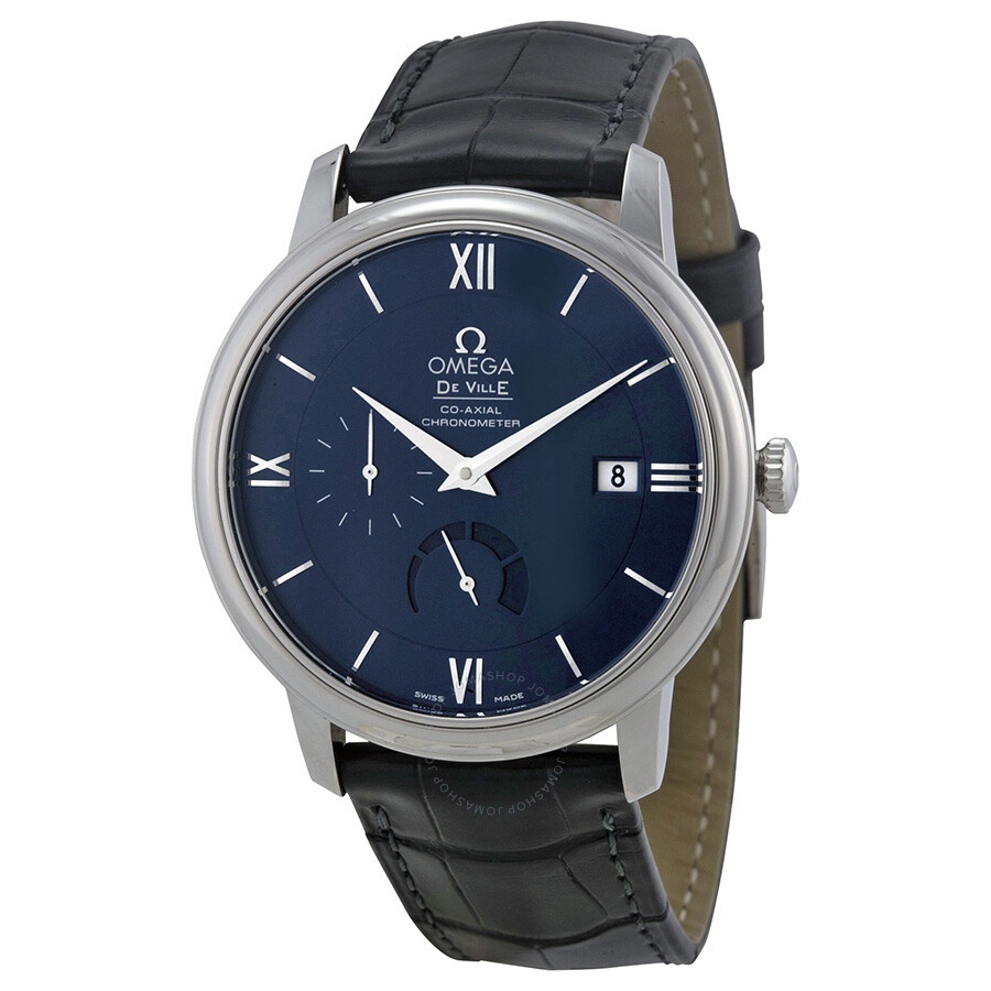 Omega De Ville Prestige Blue Dial Men's Watch 424.13.40.21.03.001 - 2