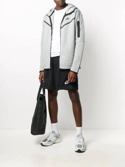 Nike logo-print zip-up hoodie outlook