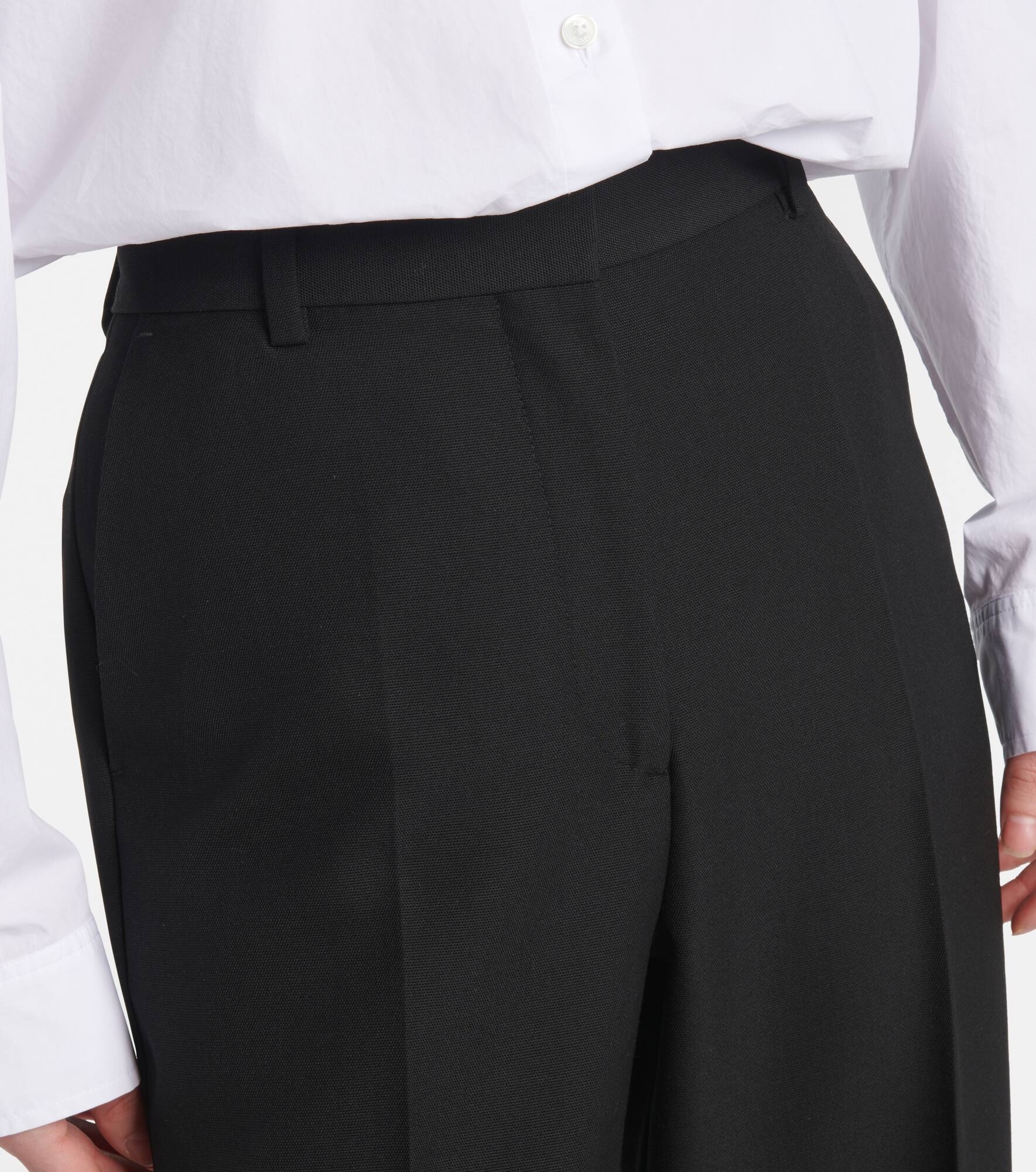 Mid-rise straight pants - 4