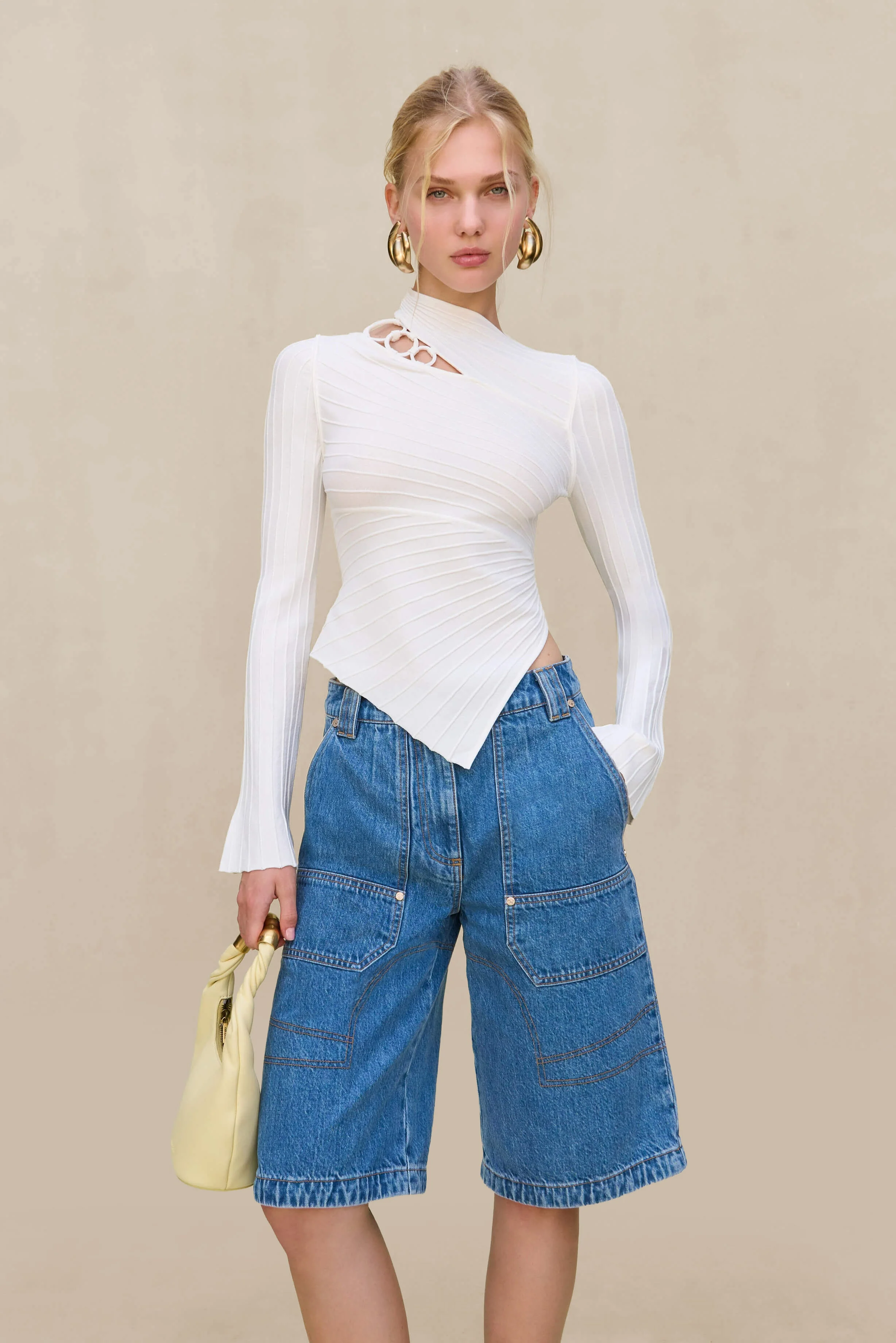TAYLA KNIT TOP - 1
