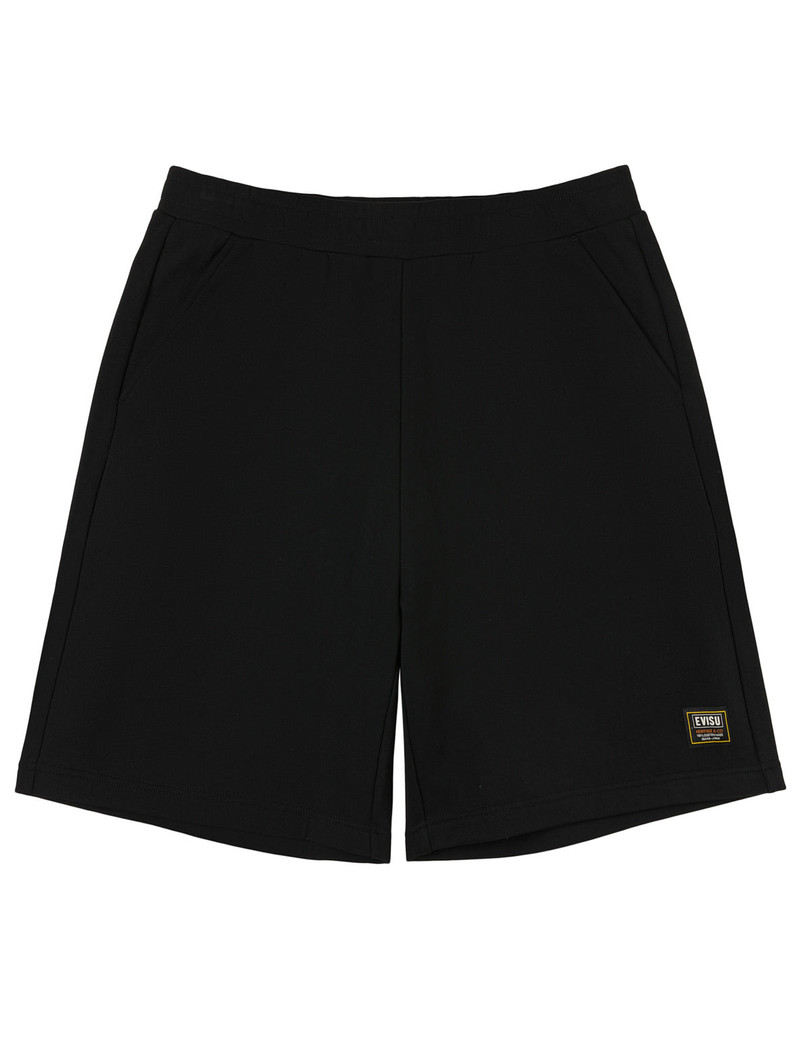 EVISU Spray-dye Daicock Sweat Shorts outlook