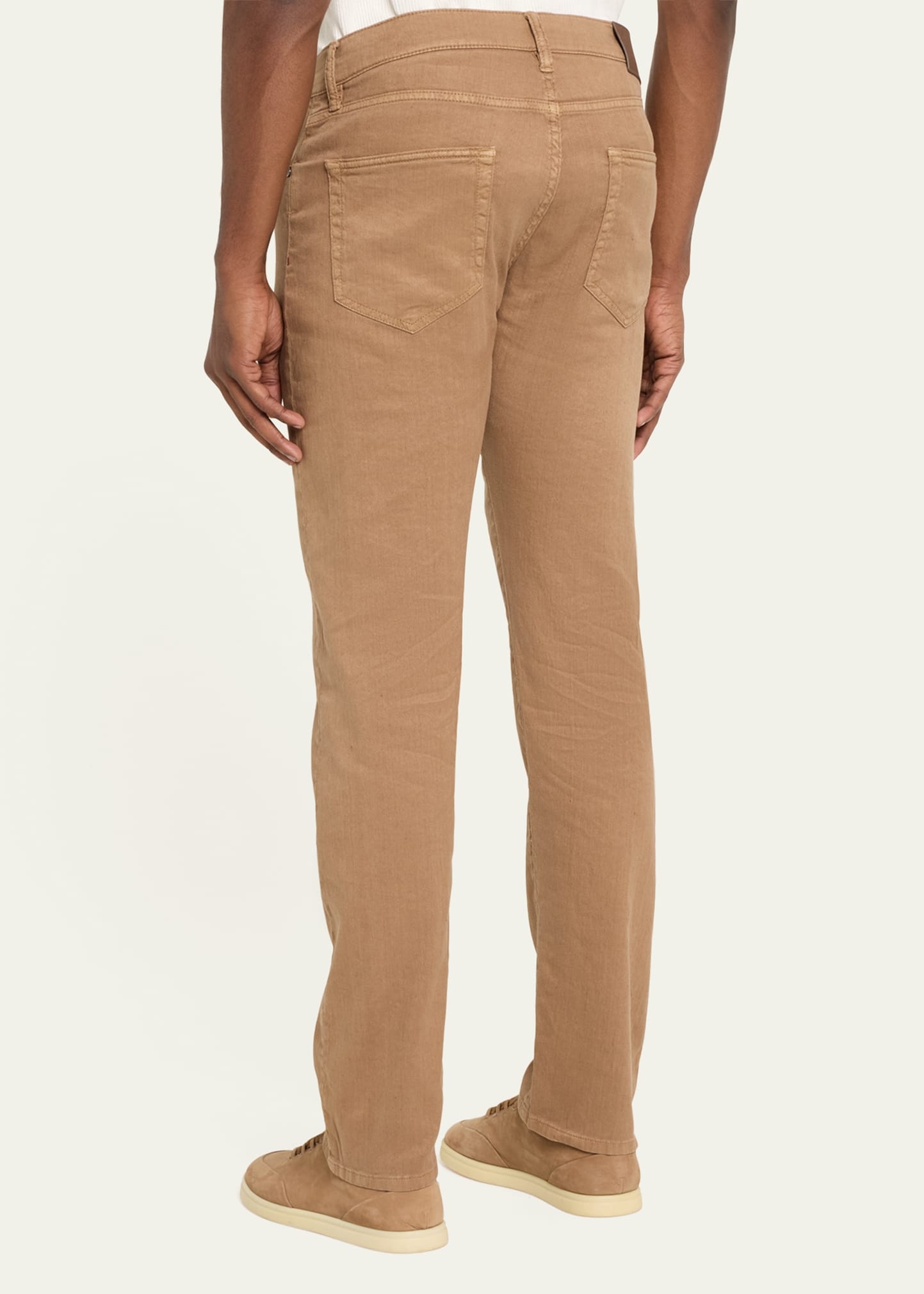 Men's Quarona Linen-Cotton 5-Pocket Pants - 3