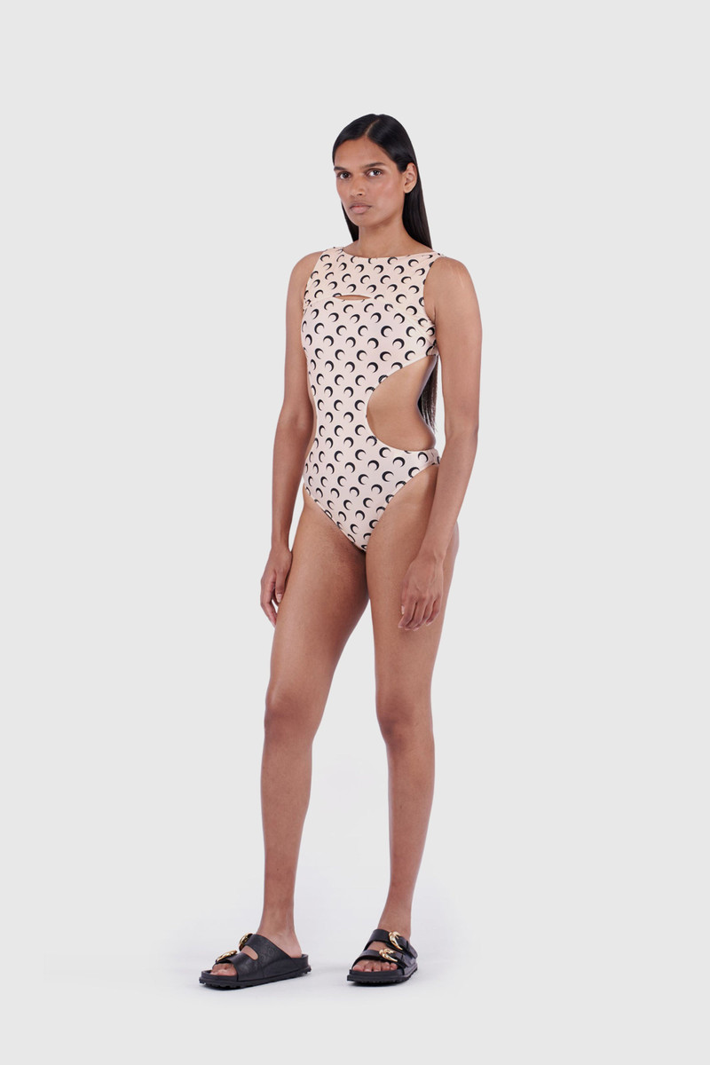 Marine Serre One-Piece Swimsuit outlook