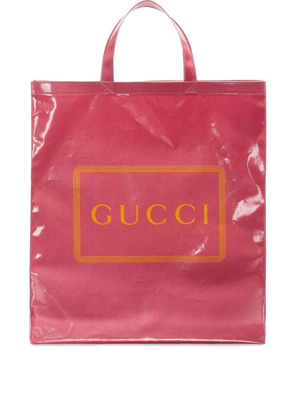 medium logo print tote - 1