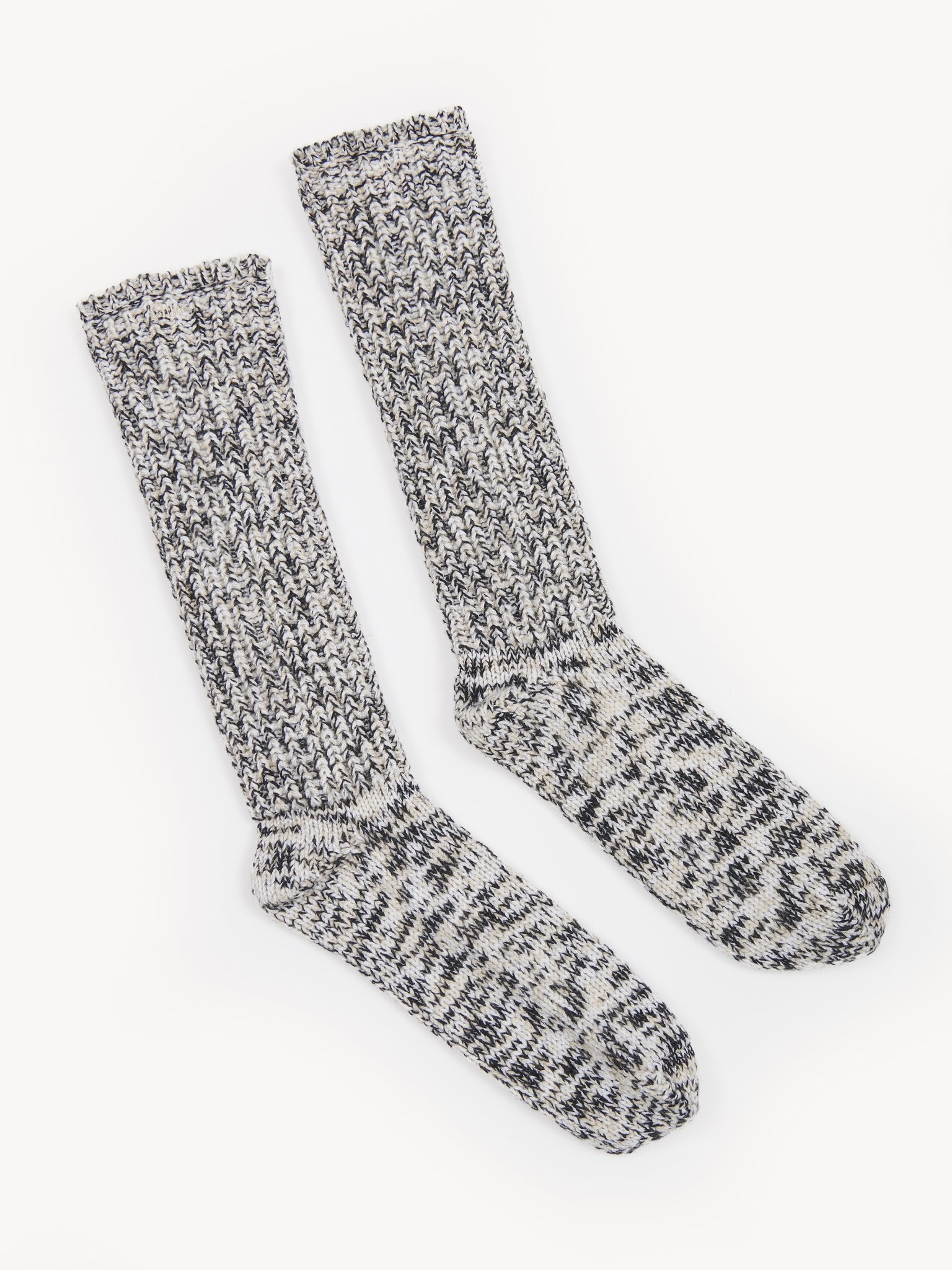 CHUNKY KNITTED SOCKS - 1