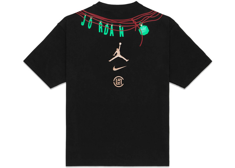 Jordan Jordan x Clot Jade T-Shirt Black outlook