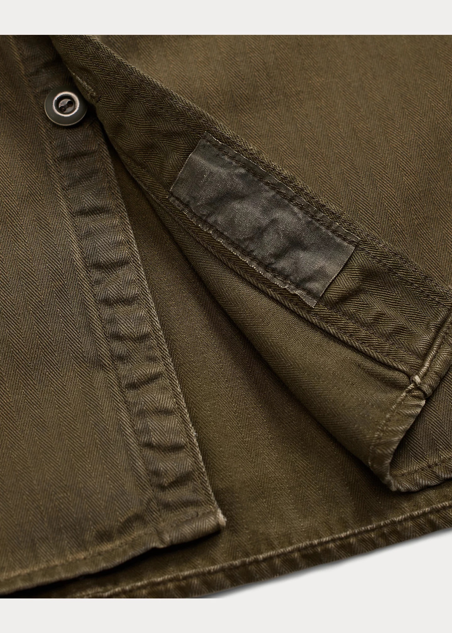 Garment-Dyed Herringbone Twill Workshirt - 4