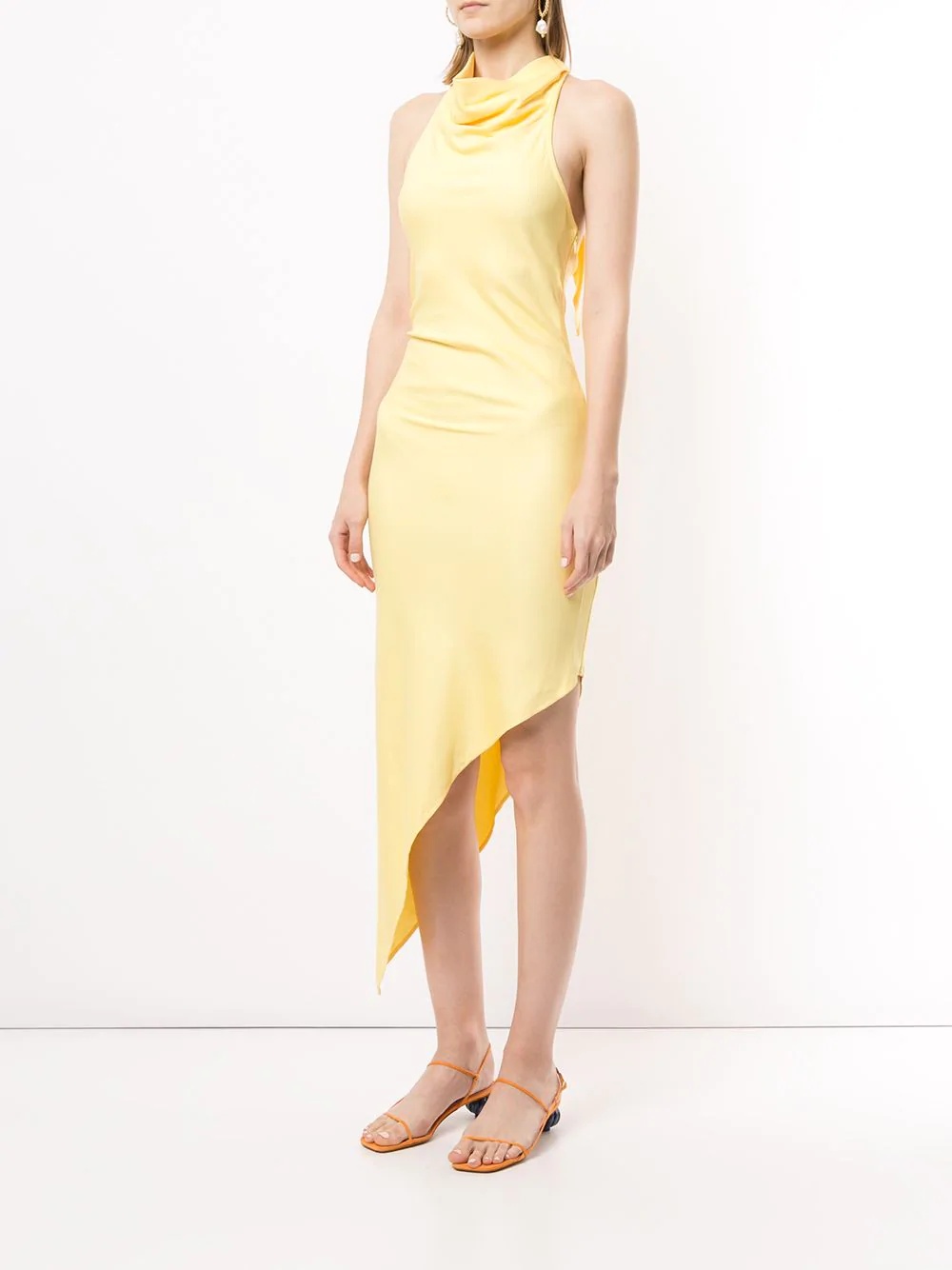 Bira asymmetric fitted dress - 3