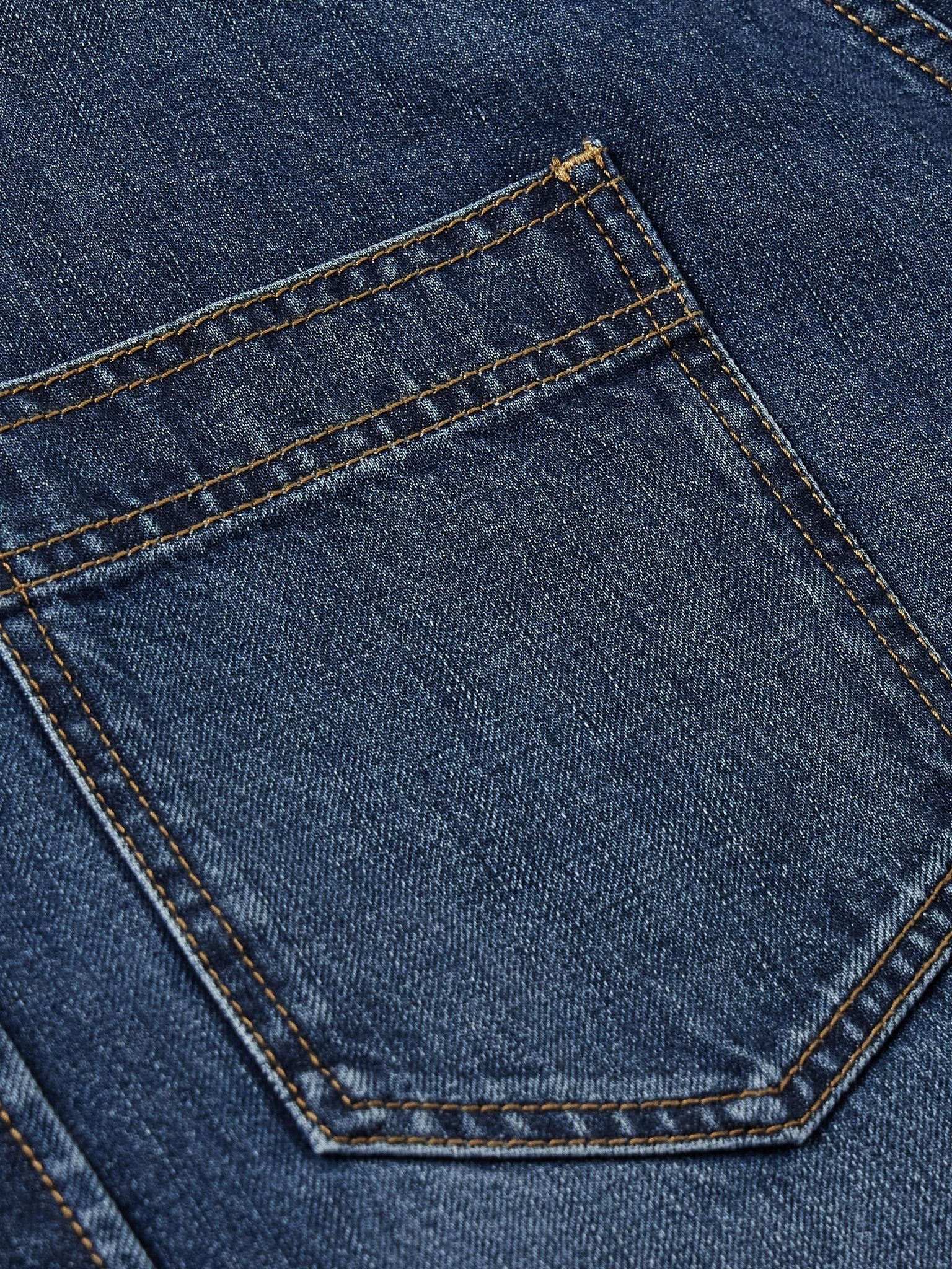 Denim Overshirt Mid denim - 5