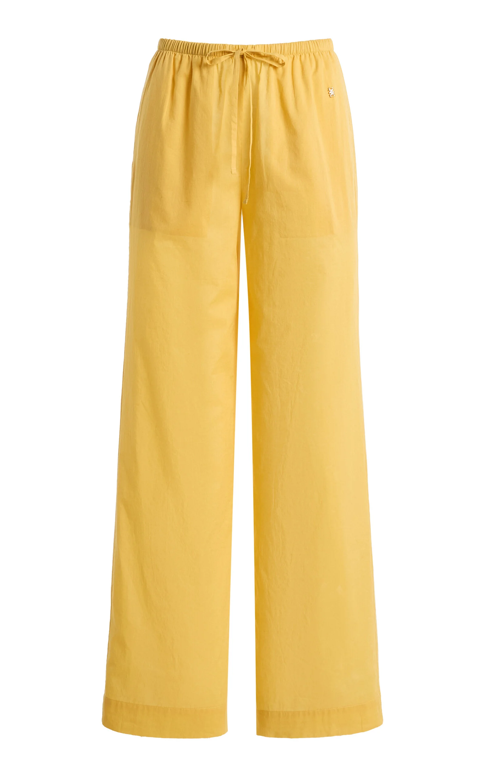 Brody Cotton Pants yellow - 1