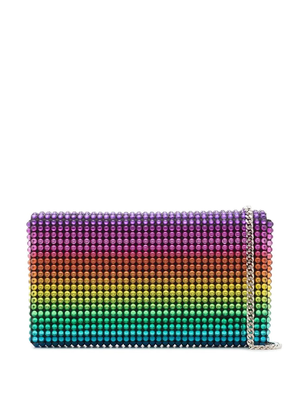 Paloma crystal-embellished clutch bag - 1