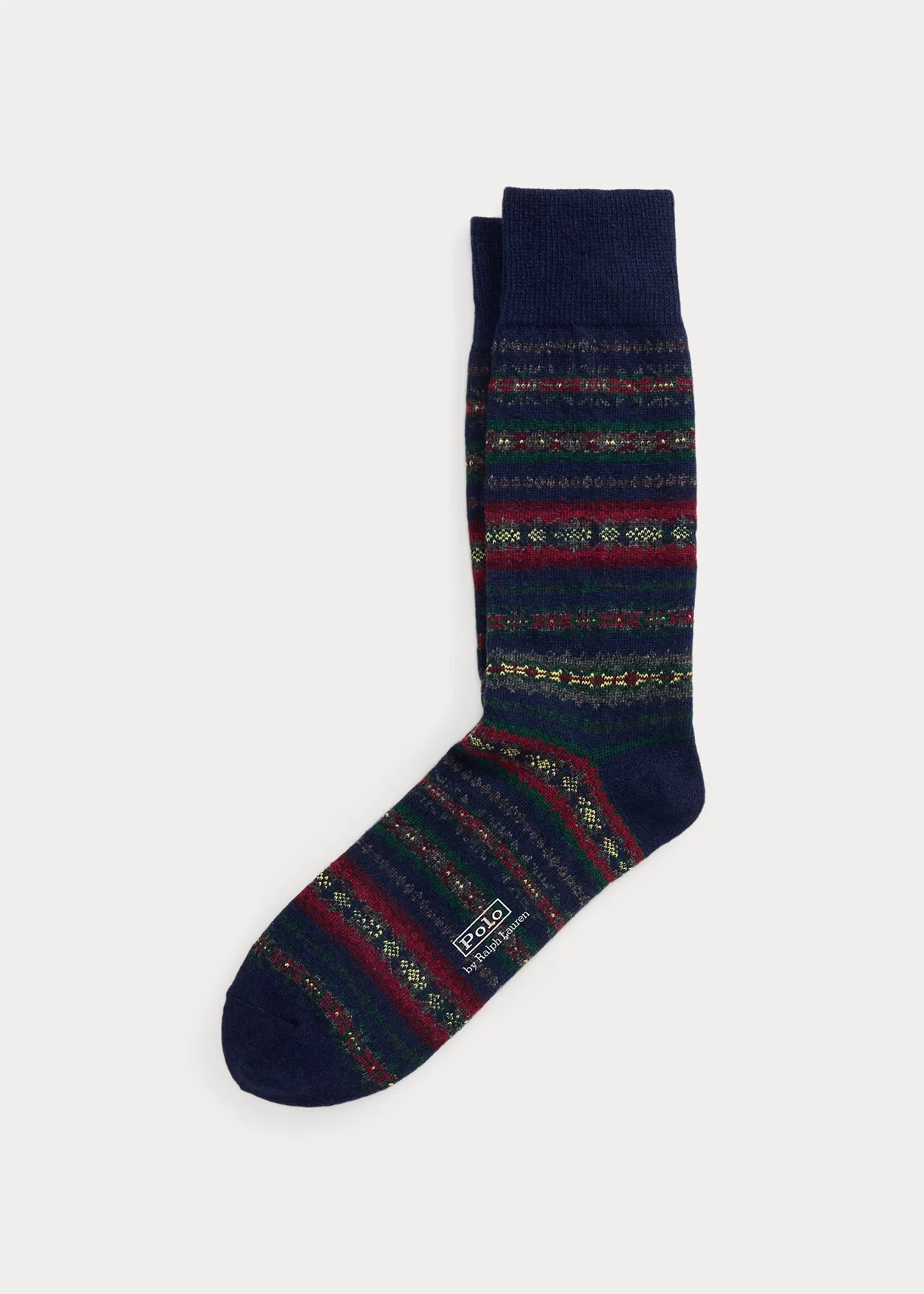 Fair Isle Wool-Blend Socks - 1