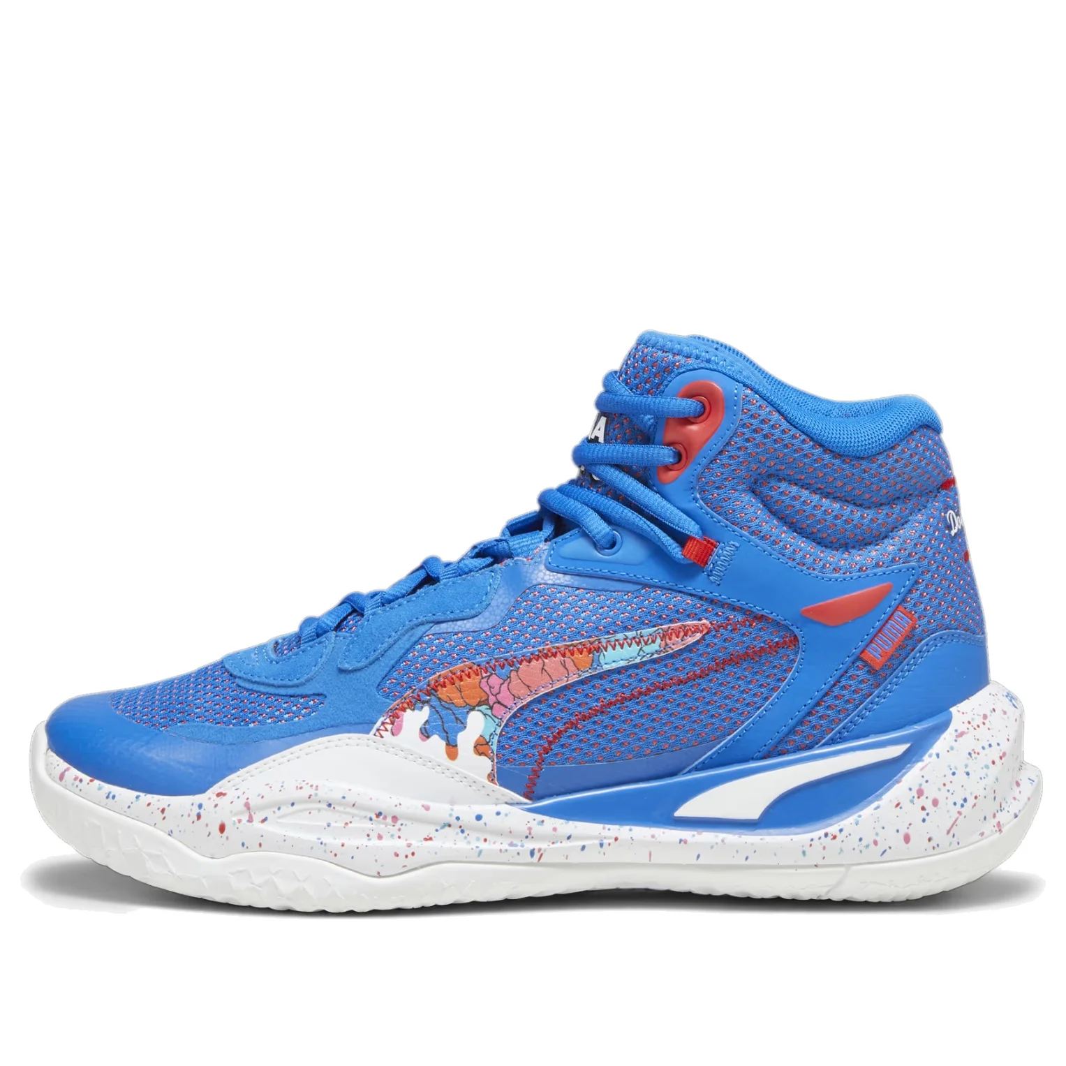 PUMA Playmaker Pro Mid Dylan 'Bluemazing Red' 379284-01 - 1