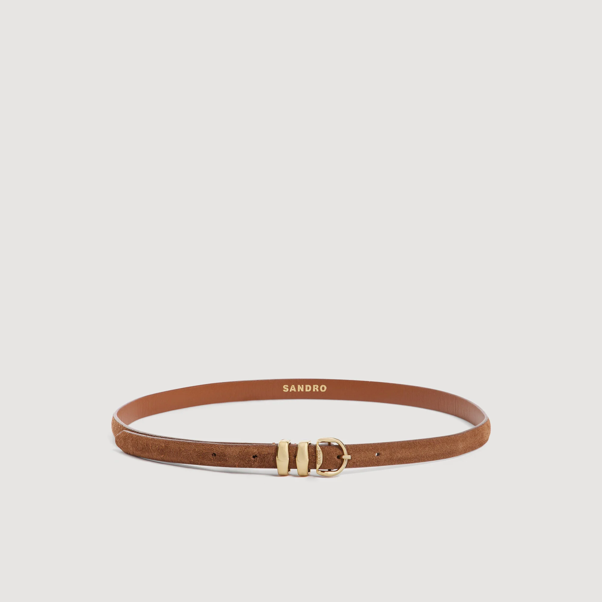 SUEDE LEATHER BELT - 1