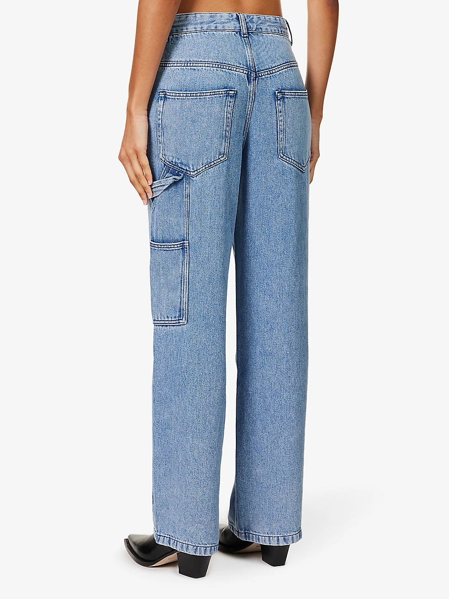 Bymara straight-leg mid-rise jeans - 4