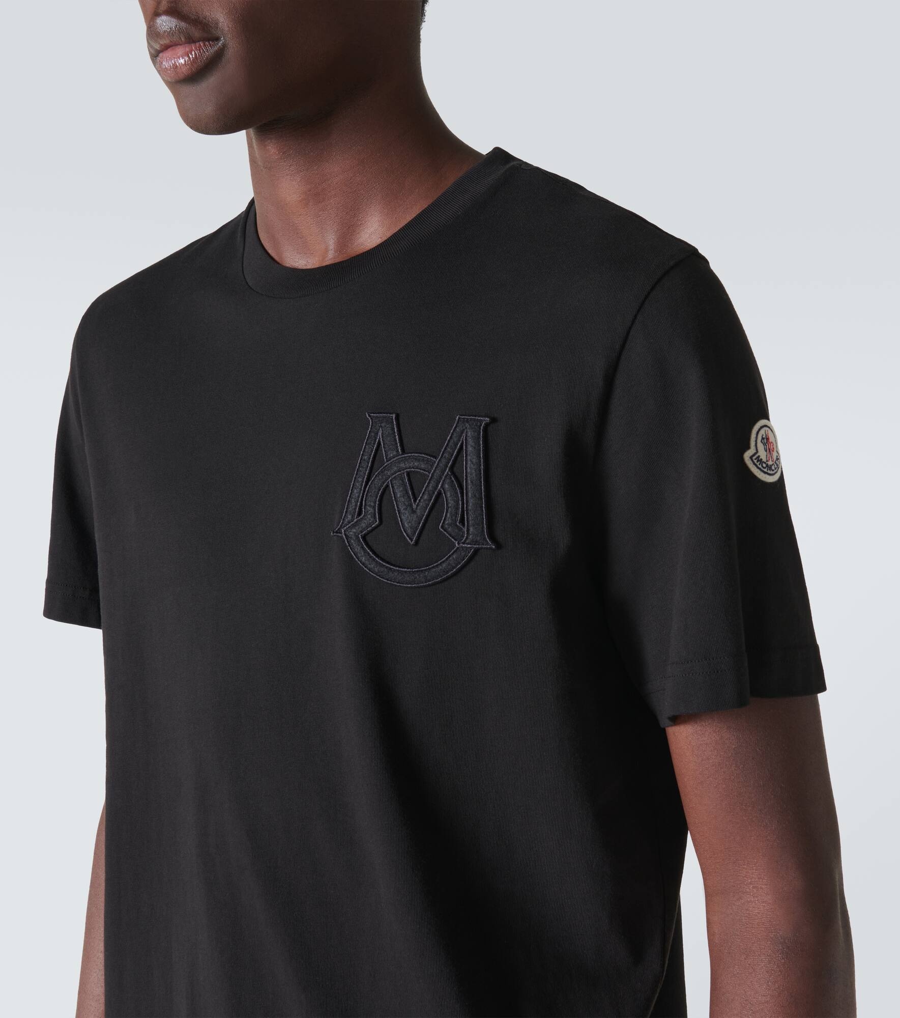 Logo cotton jersey T-shirt - 5