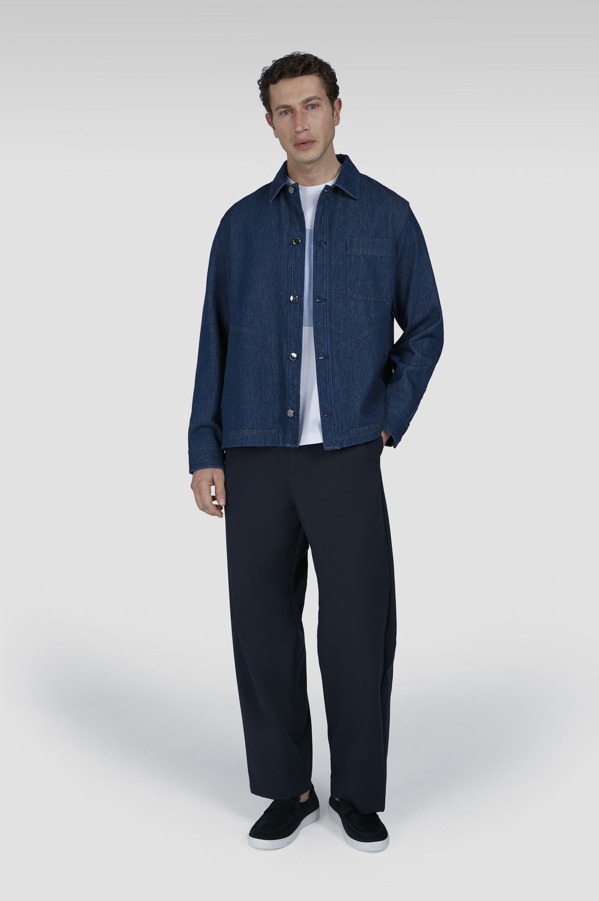 SHACKET IN RAW DENIM - 2