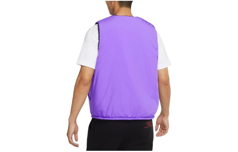 Nike Nike Club+ Reversible Winterized Vest 'Purple Black' DQ4879-010 outlook