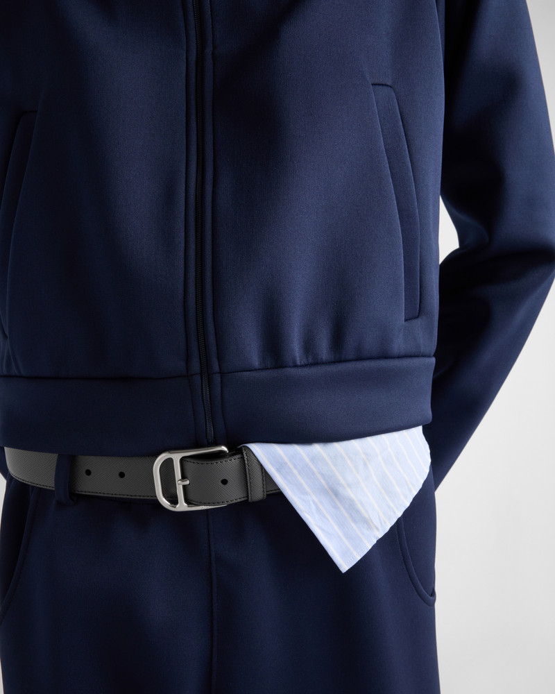 Prada Saffiano leather belt outlook
