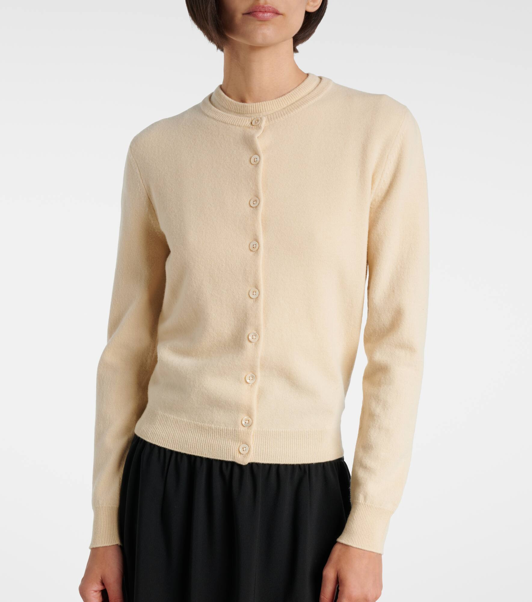 Virgin wool cardigan - 6